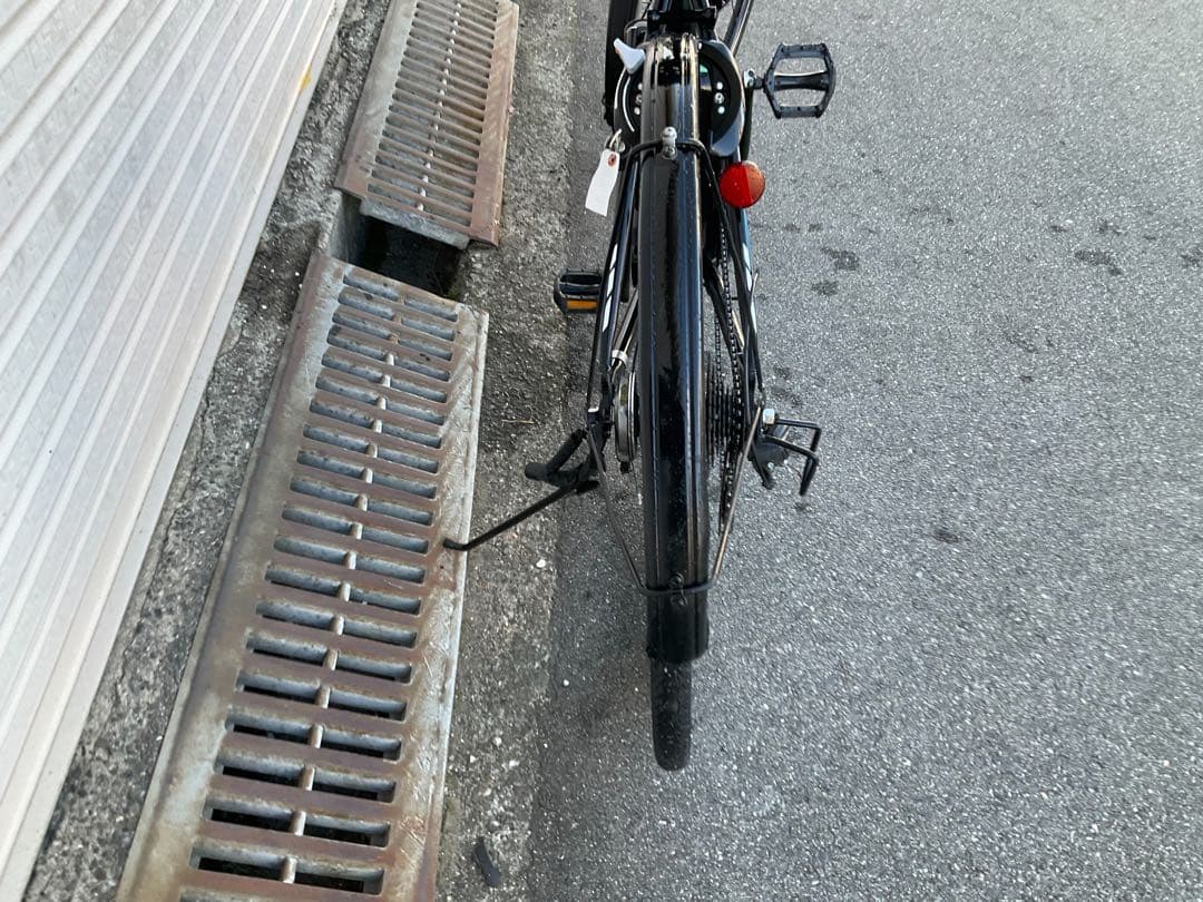 ブリヂストン最新機種電動アシスト自転車TB1、27インチブラックアルミボディー