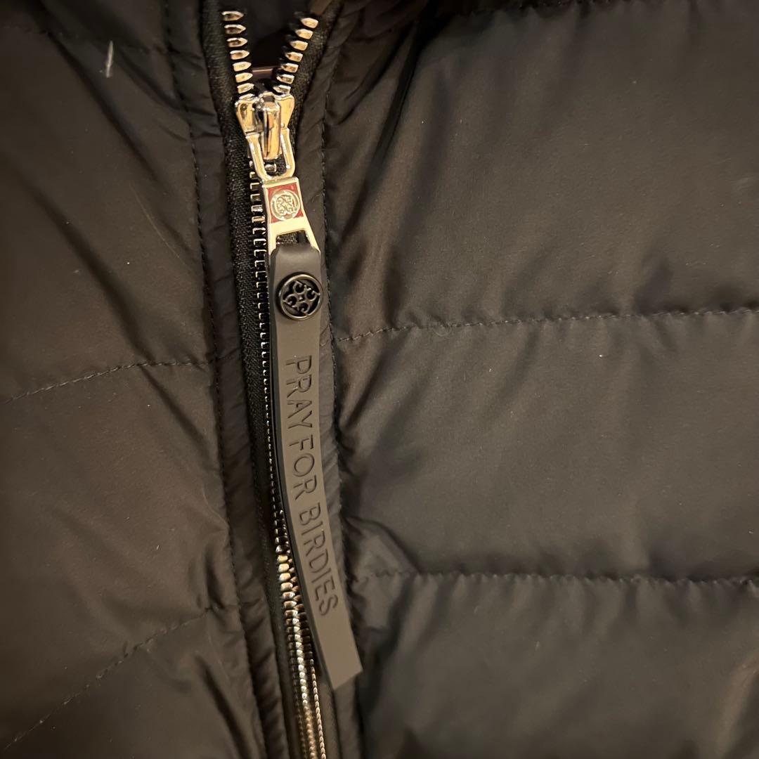 【黒L】G/FORE ジーフォア ゴルフ レディース ダウンベスト