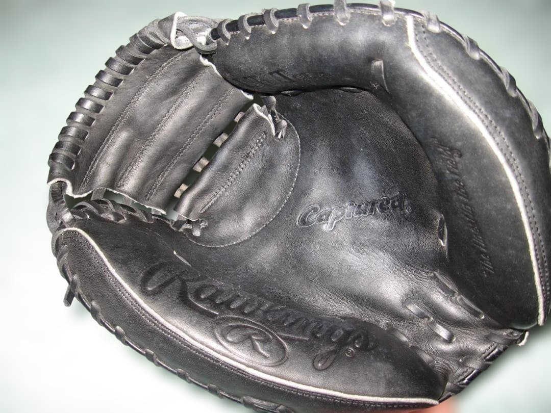 ローリングス軟式大人用キャッチャーミットCaptured Lite toe・美品