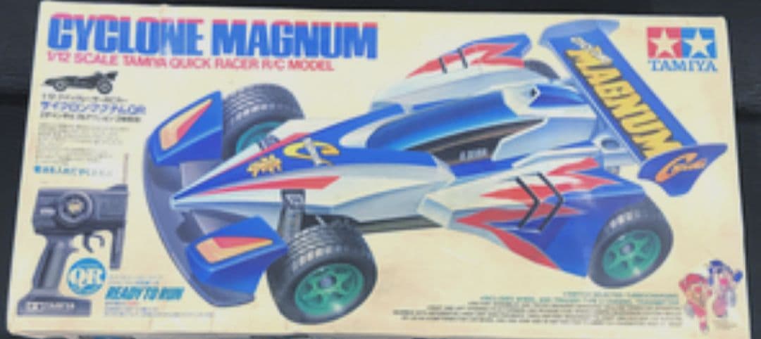 ★【未使用品】TAMIYA 1/12サイクロンマグナム クイックレーサーRCカー