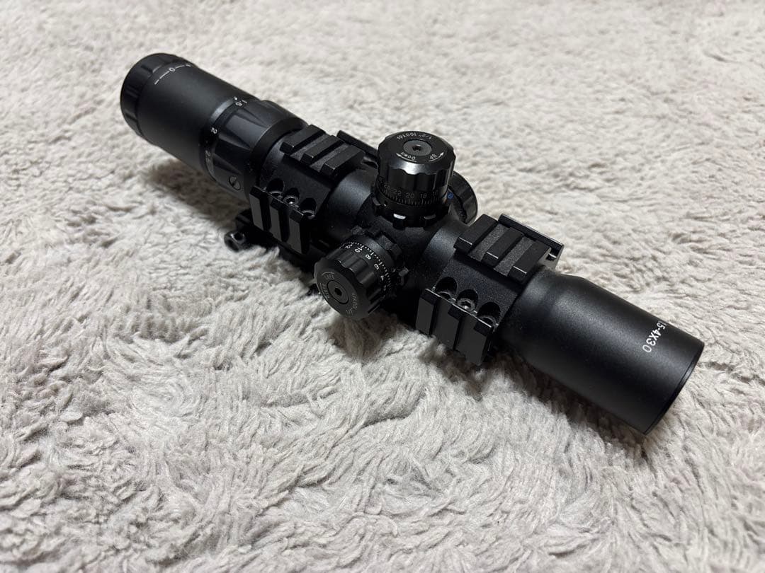 ショートスコープ ブラック レールマウント