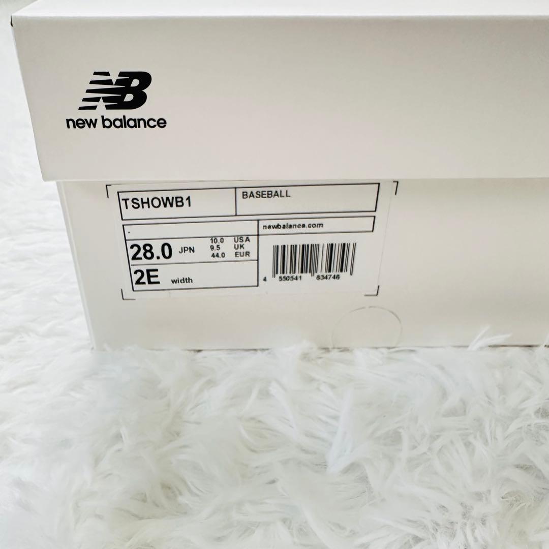 『新品未使用』大谷翔平/new balance/TSHOWB1/2E/28cm