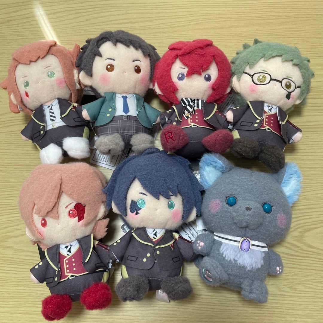 ディズニー ツイステッドワンダーランド　 ミルキーボア ぬいぐるみ　コンプセット