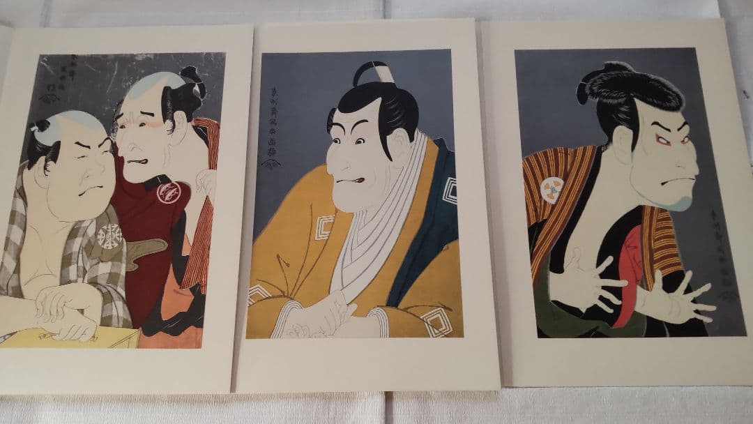 浮世絵版画★画装用画★6冊セット★写楽SHARAKU★２４枚セット★シリーズ6