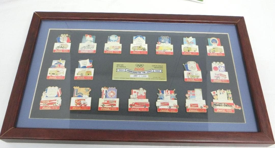 【美品】⭐️Coca-Cola オリンピック ピンバッジ 18個セット 1924