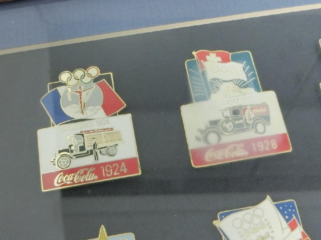 【美品】⭐️Coca-Cola オリンピック ピンバッジ 18個セット 1924
