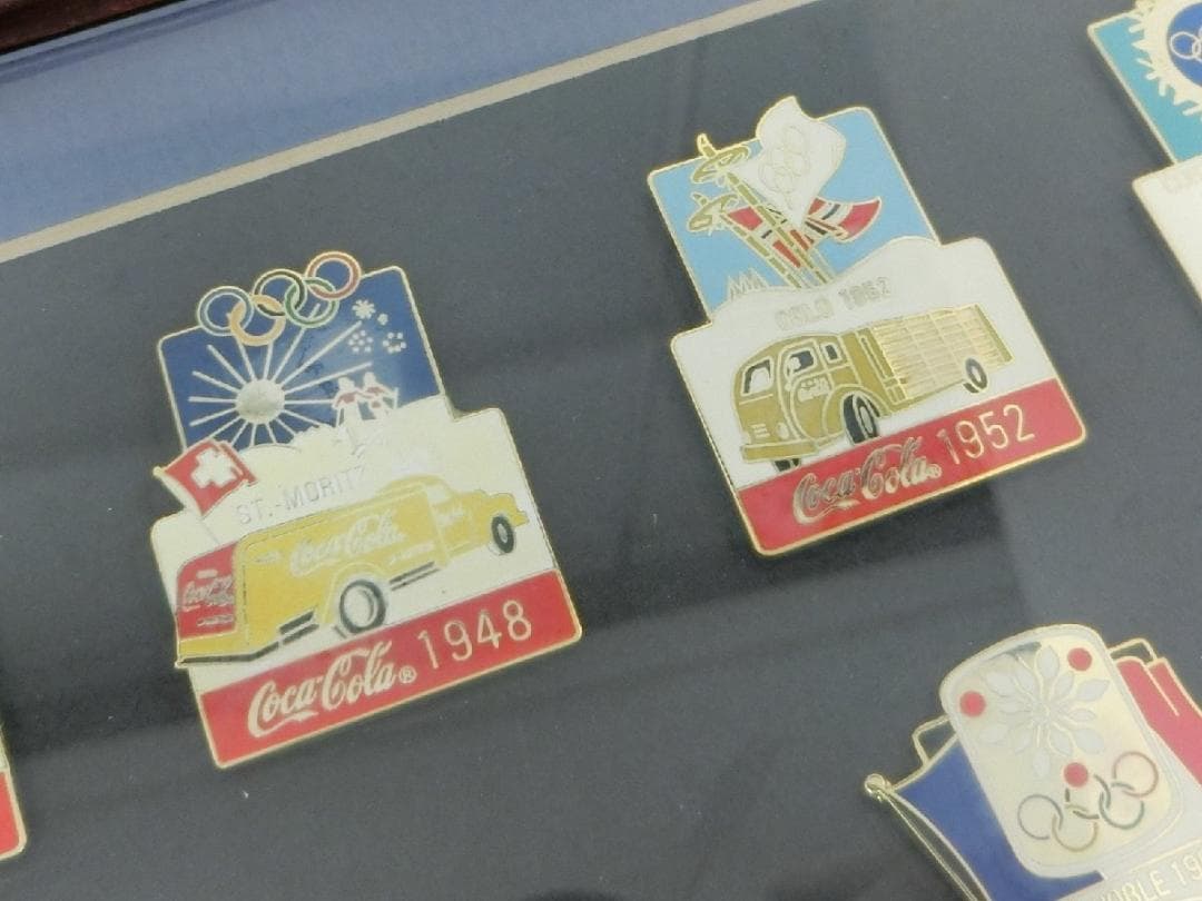 【美品】⭐️Coca-Cola オリンピック ピンバッジ 18個セット 1924