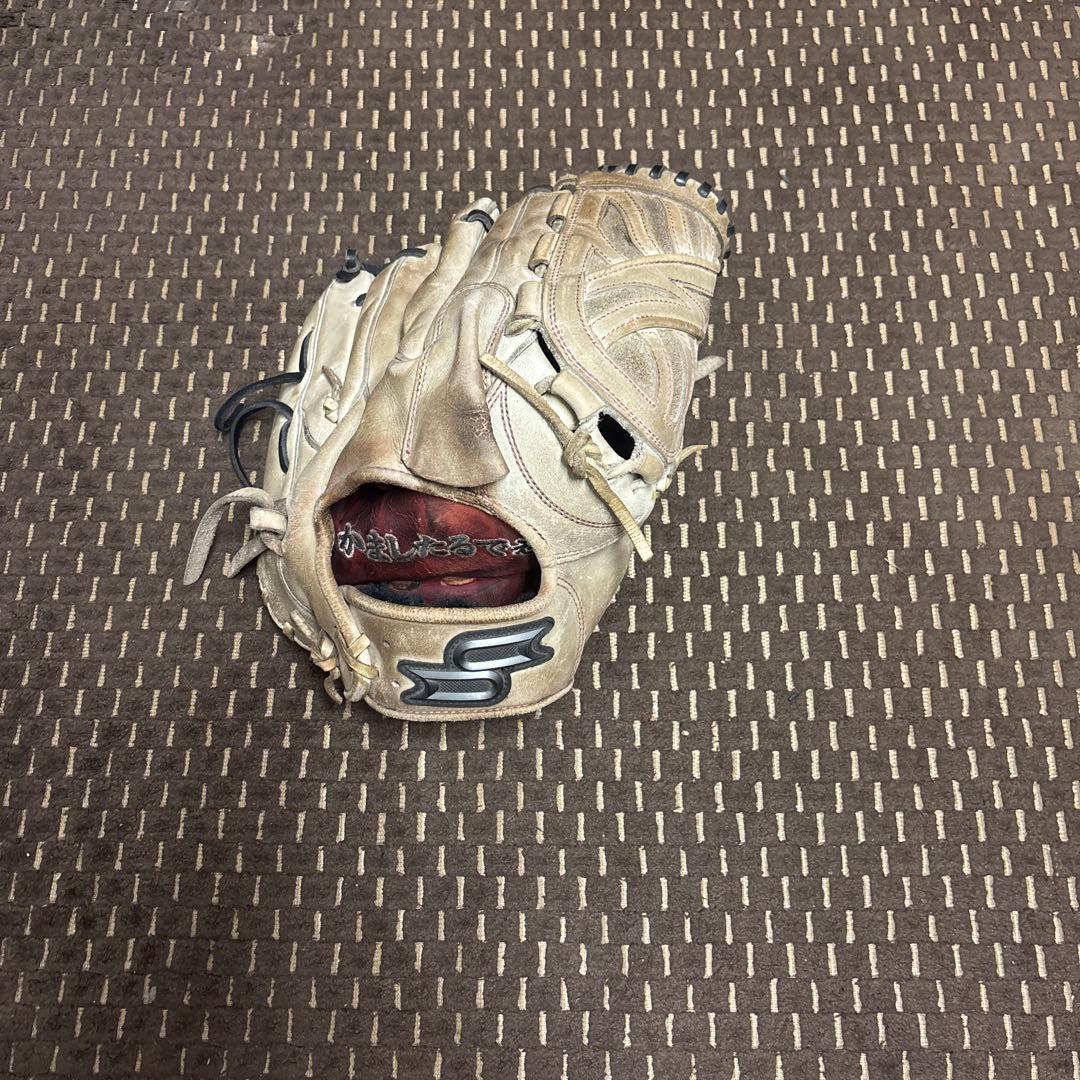 SSK キャメル　レザー 硬式野球投手用グローブ