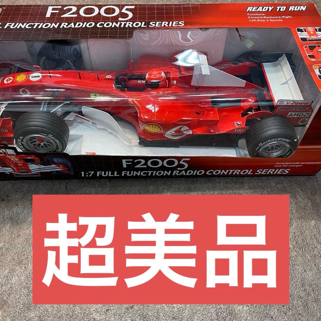 奇跡の未開封新品 フェラーリF2005 1/7 超ビッグRC ラジコン