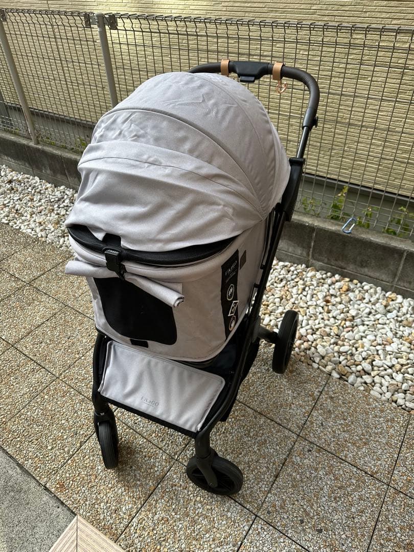 フィカゴー　アジャイル2 ペットカート グレー