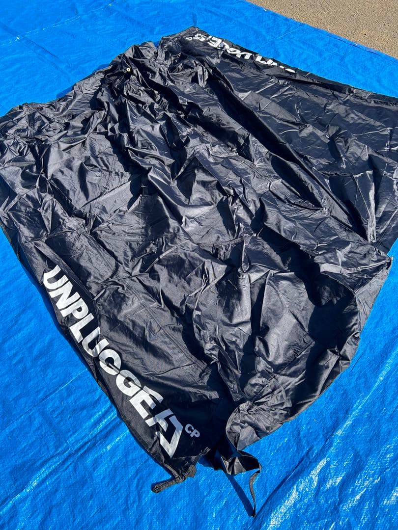 【美品】アンプラグド キャンプ パップテント ブラック