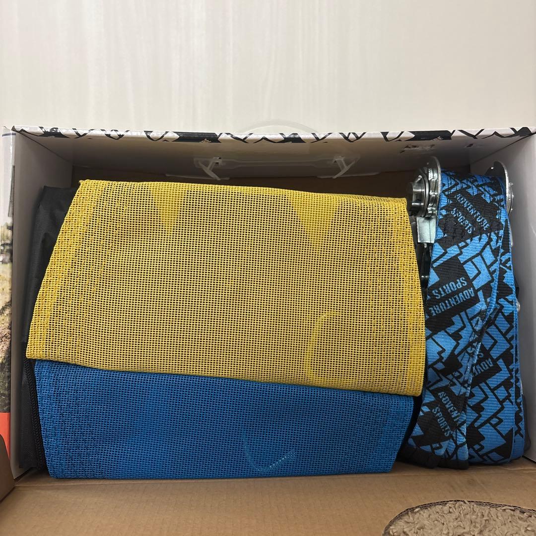 アドベンチャーラインスイング　アウトドア遊具　キャンプ遊具