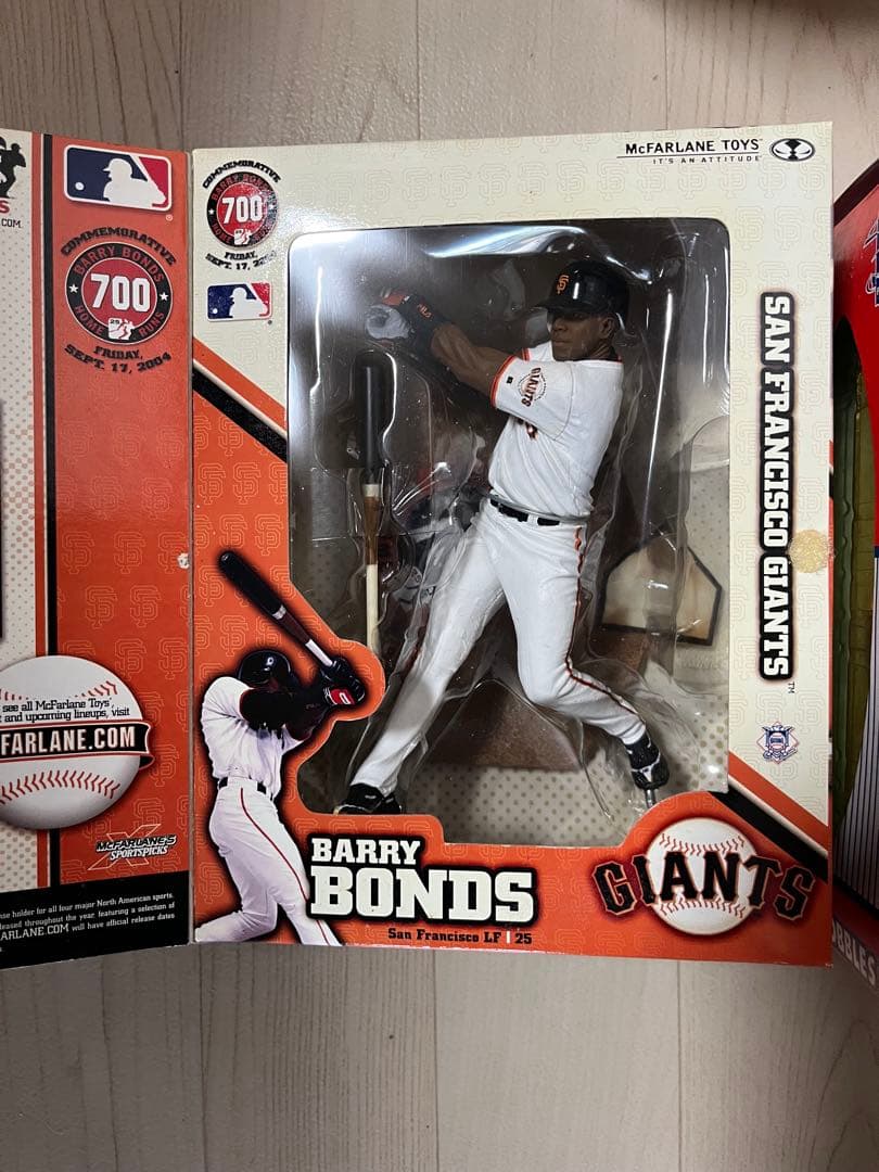 MLB バリーボンズ Barry Bonds ボブルヘッド　フィギュア　2体
