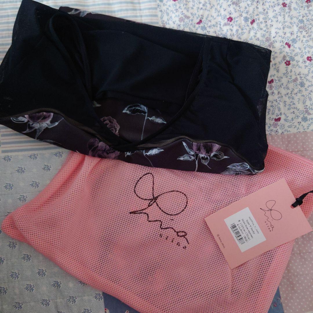 stinaレオタード Noire Rose espresso　サイズM