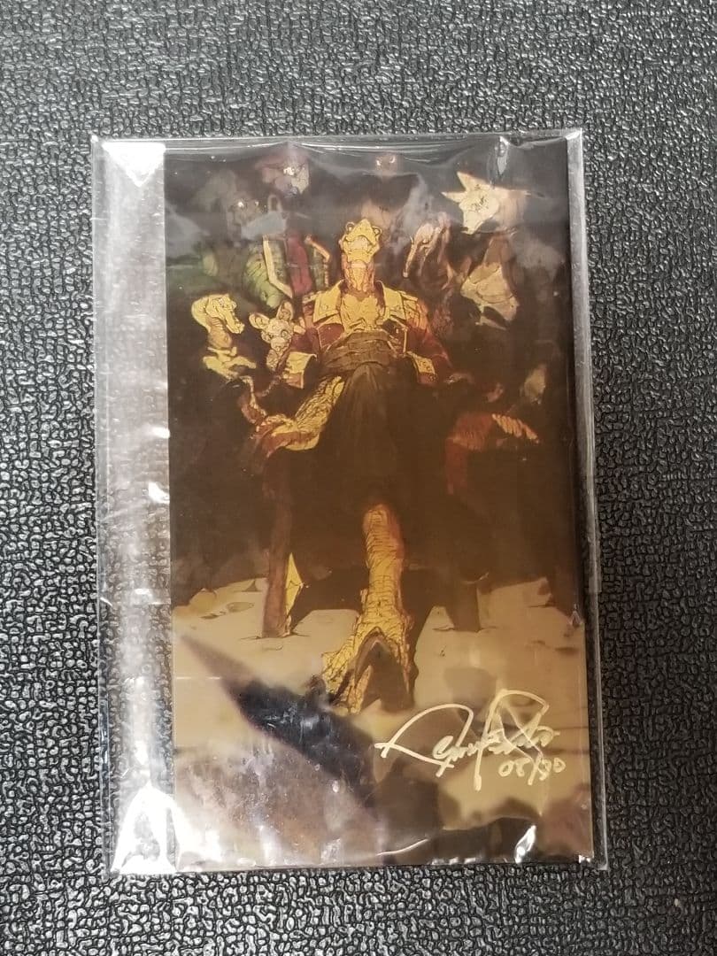 【限定品】出水ぽすか 直筆サイン＆シリアルナンバー入り複製原画＋アクリル板セット