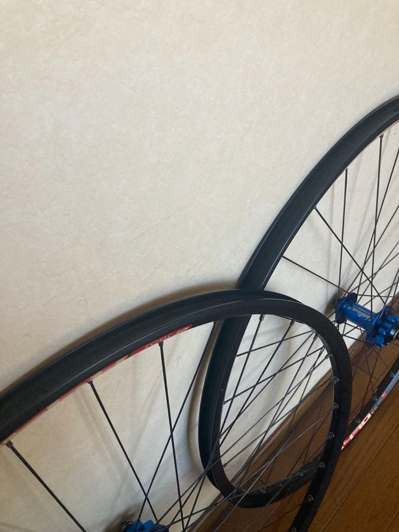 Salsa サルサ 700c 前後ディスクQRホイール サーリー ブルーラグ