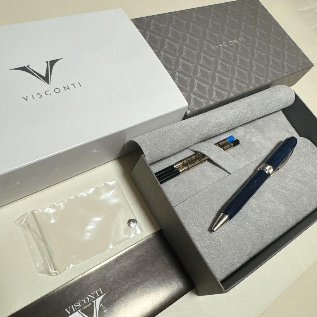 VISCONTI ヴィスコンティ　Rembrandt S BLUEボールペン