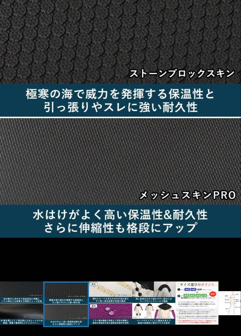 【未使用品★お得】 FELLOW SURFセミドライ レディース 5x3mm