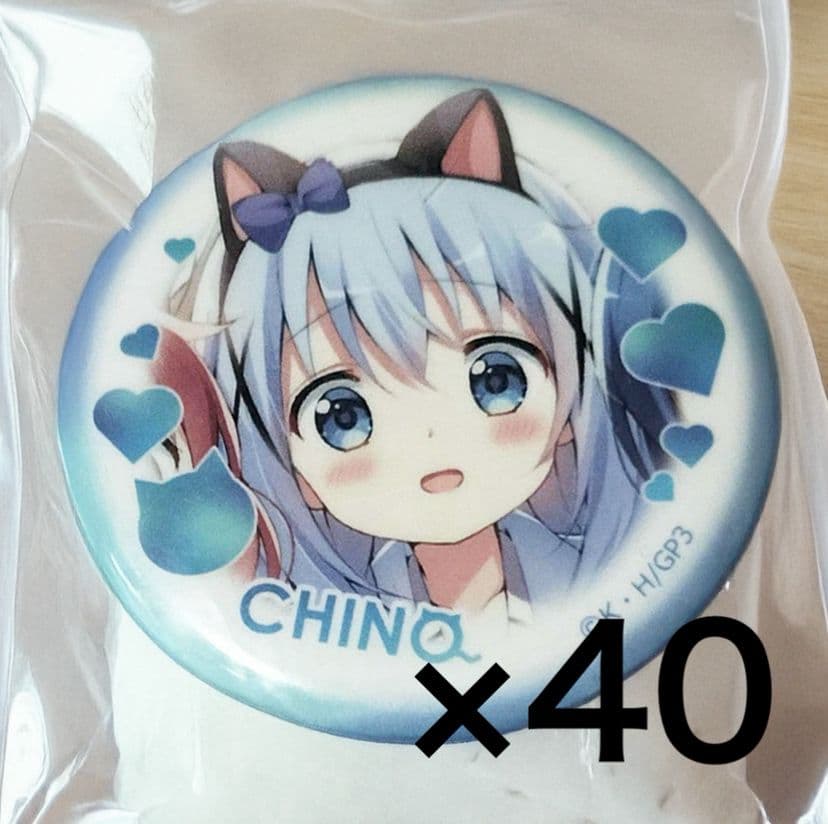 チノ 集合写真 缶バッジ 40点ごちうさ ご注文はうさぎですか？