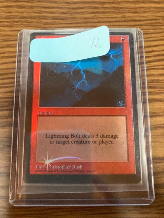 『MTG』稲妻　12