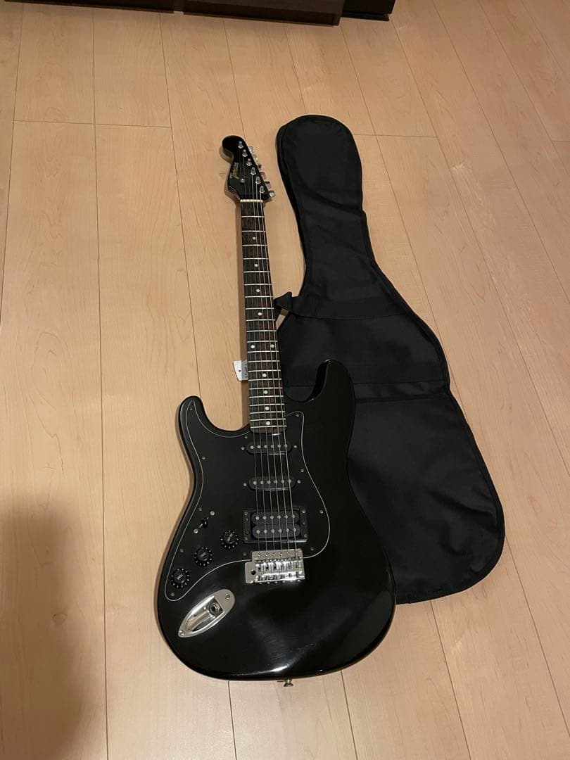 Tomson トムソン　レフティー　ストラト　ブラック