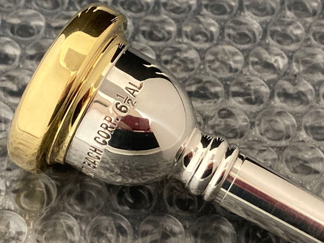 BACH CORP.6 1/2AL細管トロンボーンマウスピース
