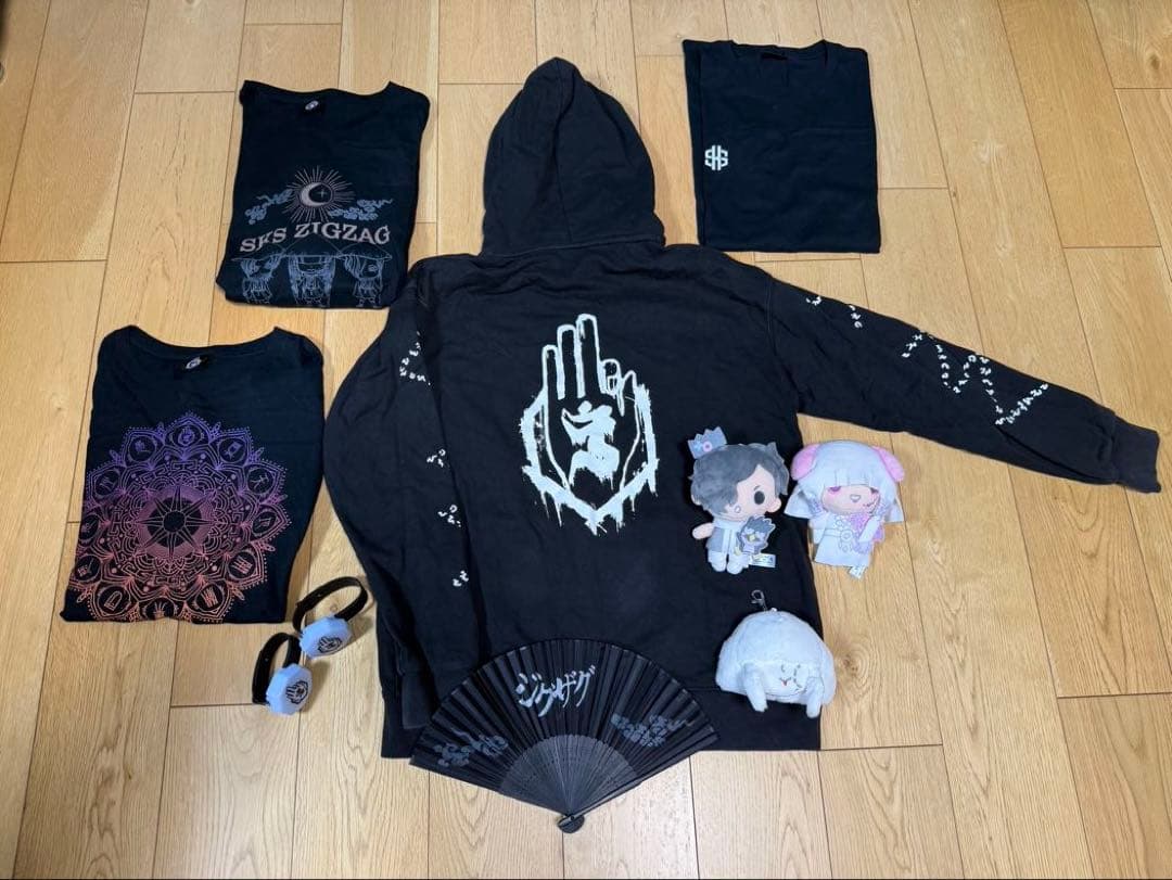 新天地開闢集団ジグザグ パーカー Tシャツ 参拝グッズ ペンライト 命様