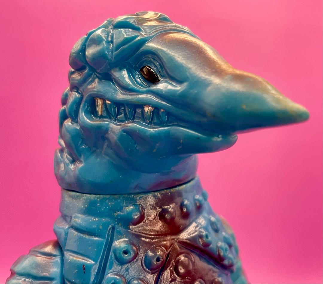 ザラガス ブルマァク ソフビ人形 美品 当時物オリジナル保証 マルサンM1号昭和