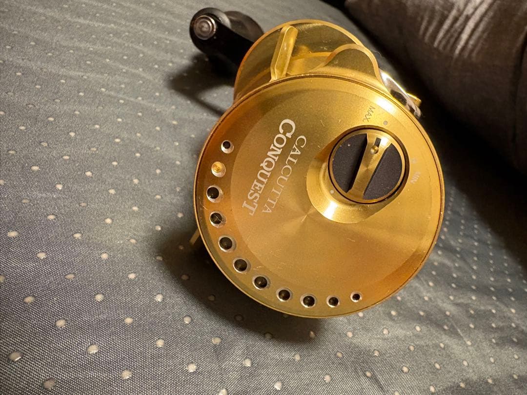 22CALCUTTA CONQUEST 200XG 夢屋ハンドルセット