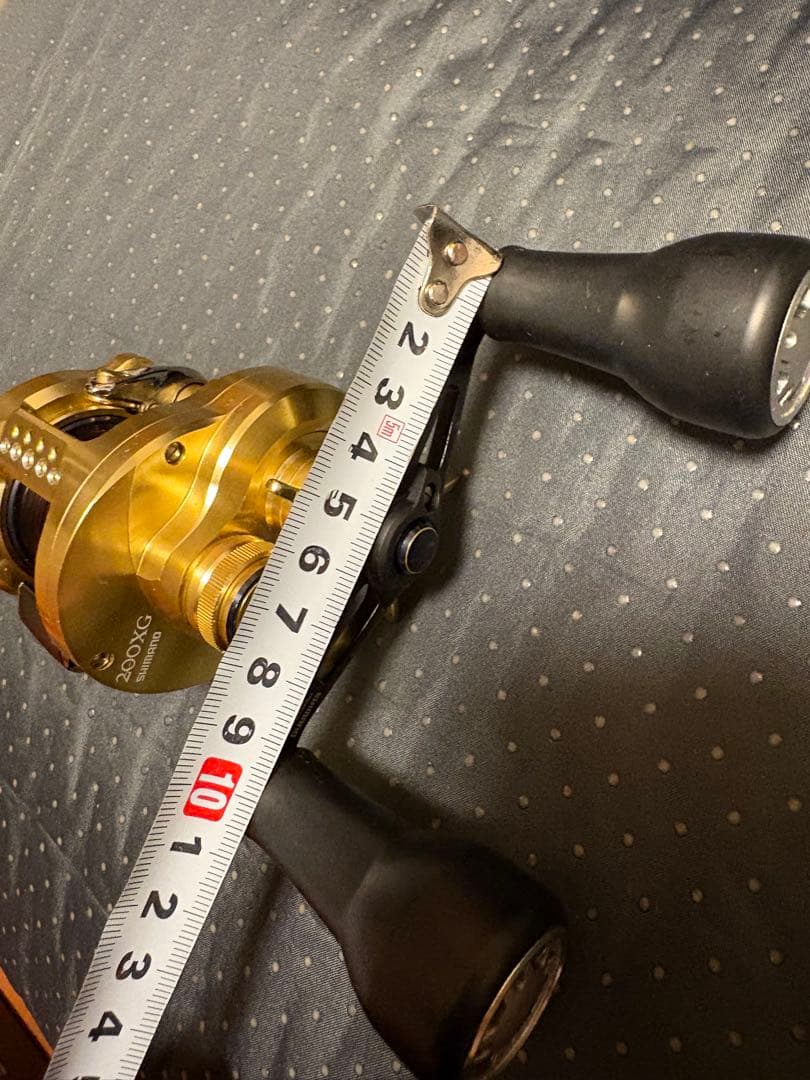 22CALCUTTA CONQUEST 200XG 夢屋ハンドルセット