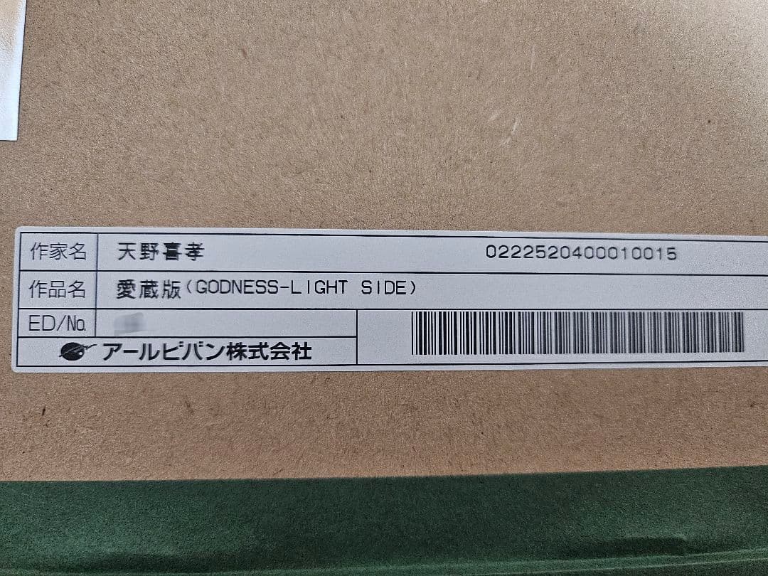 天野喜孝GODNESS-LIGHT SIDE GOD-DARK SIDE