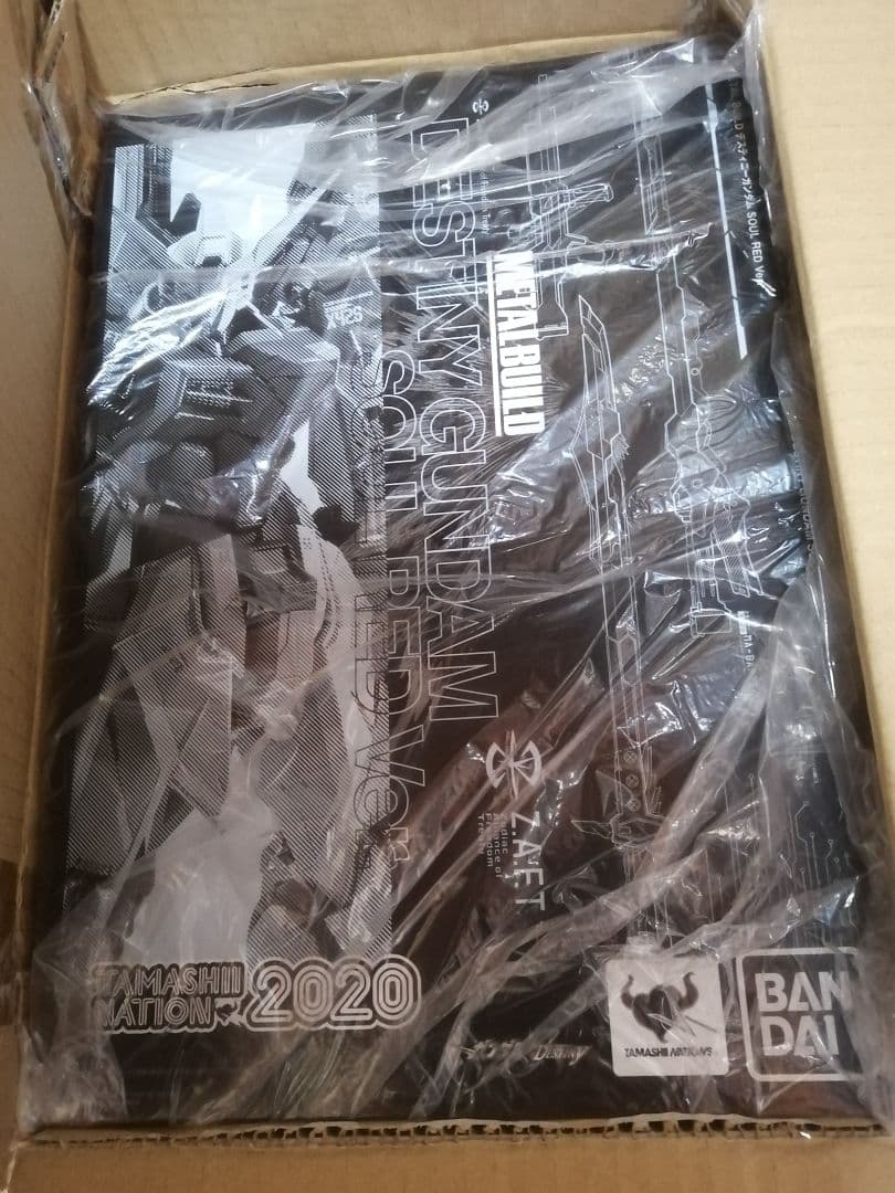 メタルビルドディスティニーガンダムSOULRED開封美品