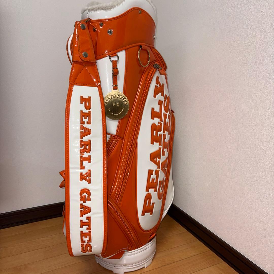 PEARLYGATES パーリーゲイツ9.0型 キャディバッグ（エナメル）