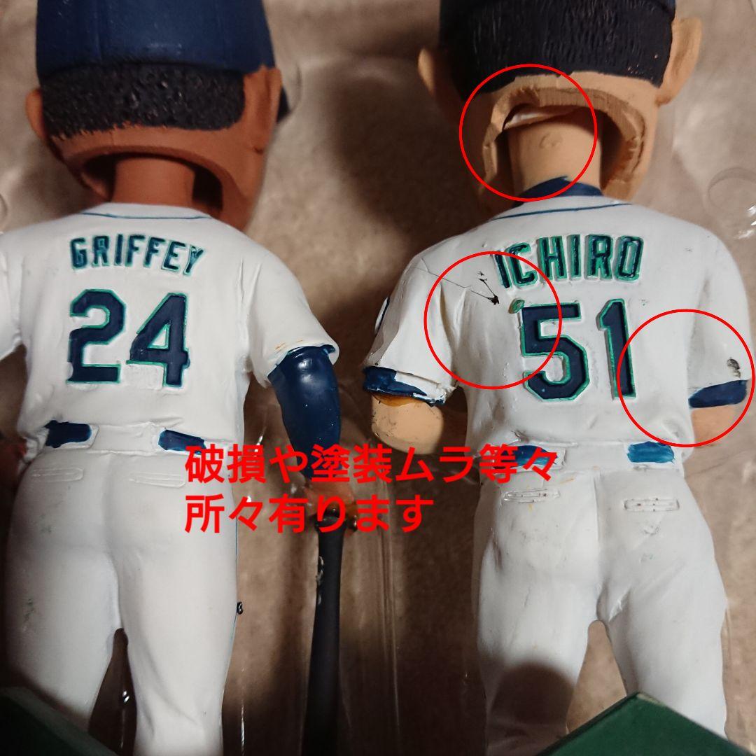 ★★イチロー 2010年 球場配布 ボブルヘッドドール 2体〈チケット付き〉