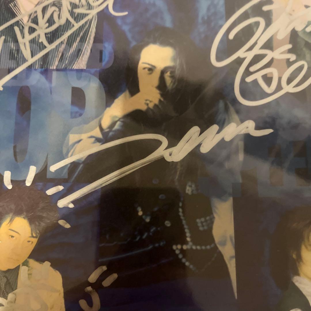 貴重！GLAY初期5人時代（NOBUMASA在籍時）直筆サイン色紙