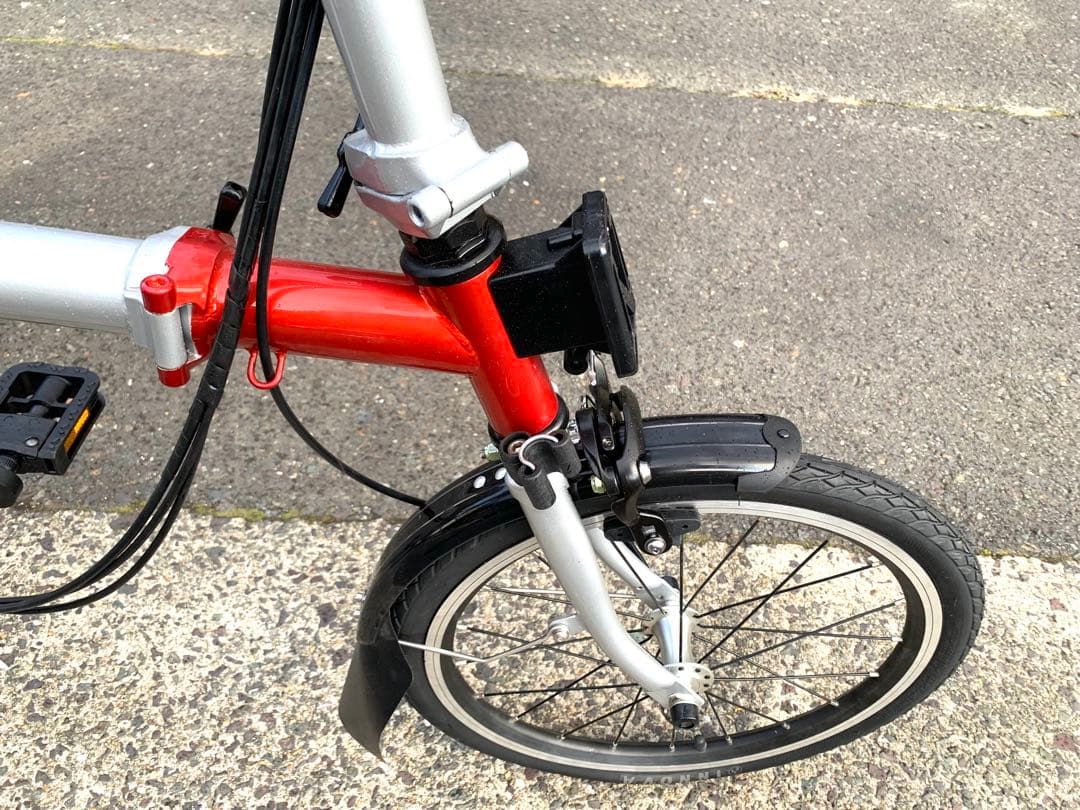 【美品】未使用品 即乘 折り畳み転車 EIGHT ミニベロSRF3 内3速 16