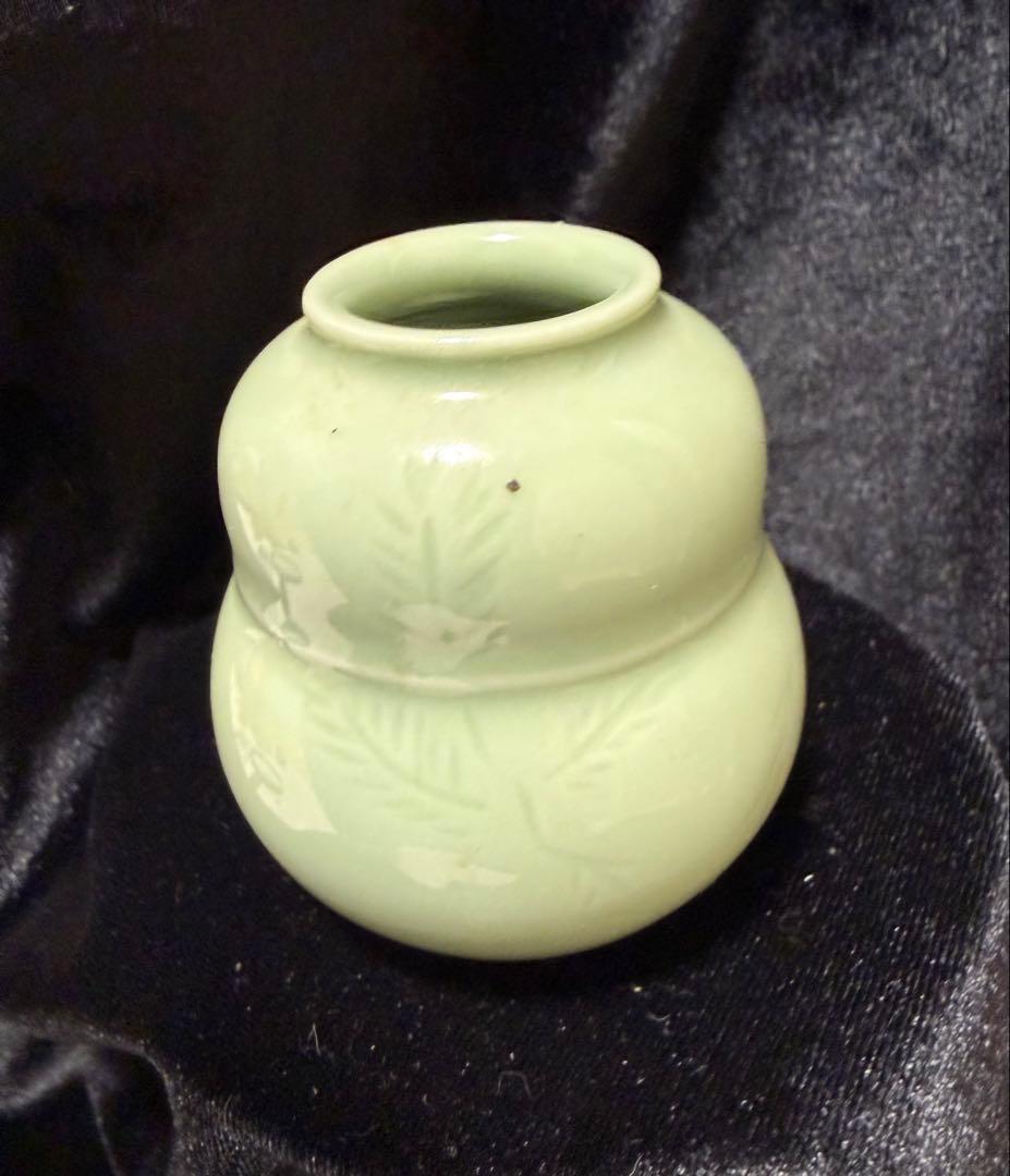 骨董品 李朝陶器アンティーク径2.5cm×高さ5cm整理品現状品のみ