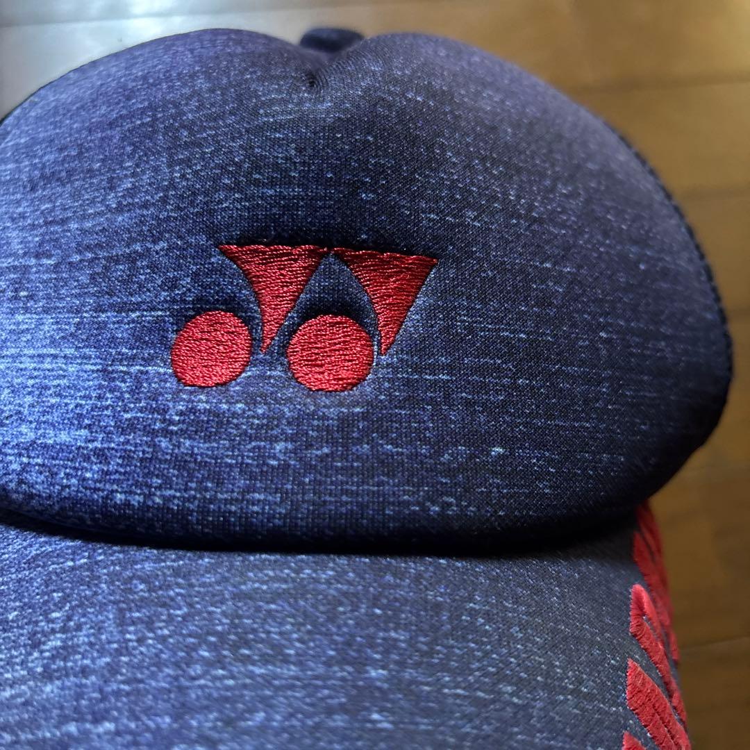 YONEX ネイビー メッシュキャップ ALL JAPAN インターハイ限定