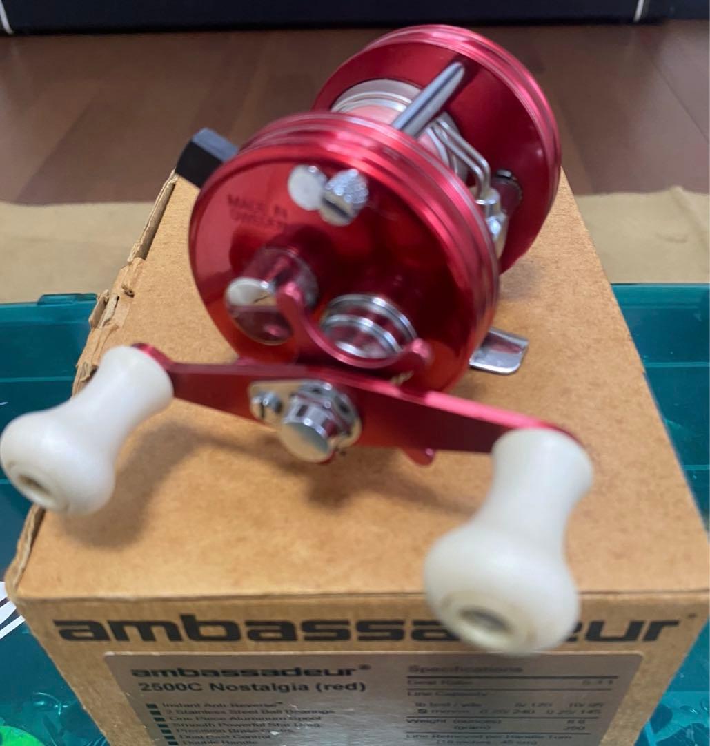 値引き不可 美品 ABU 2500C ノスタルジア レッド