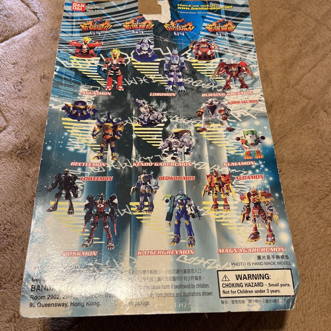 海外製　未開封、デジモンフロンティア　ダスクモン　レーベモン