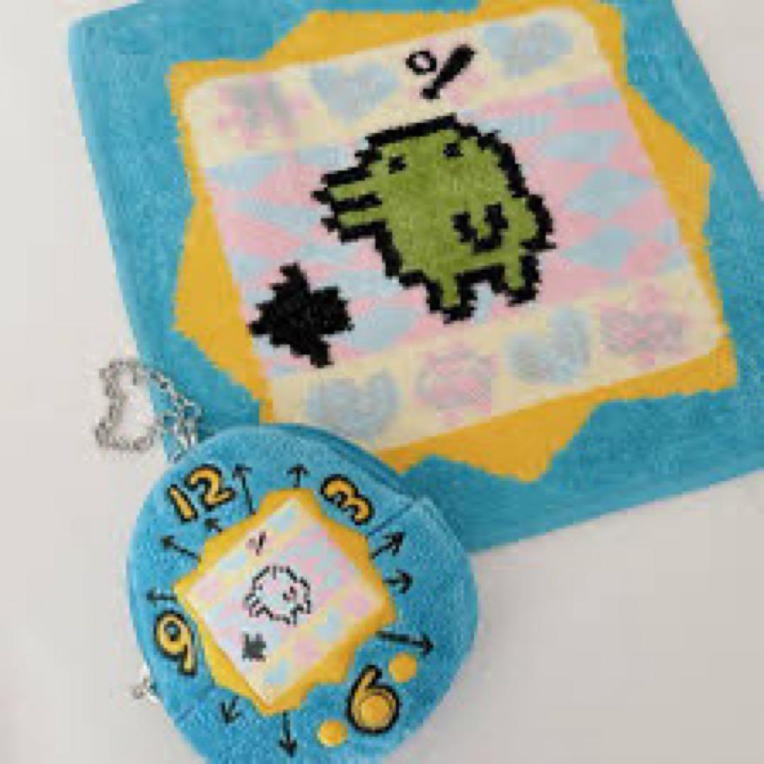 完売品！フェイラー×たまごっち☆くちぱっち　ハンカチ＆ポーチ