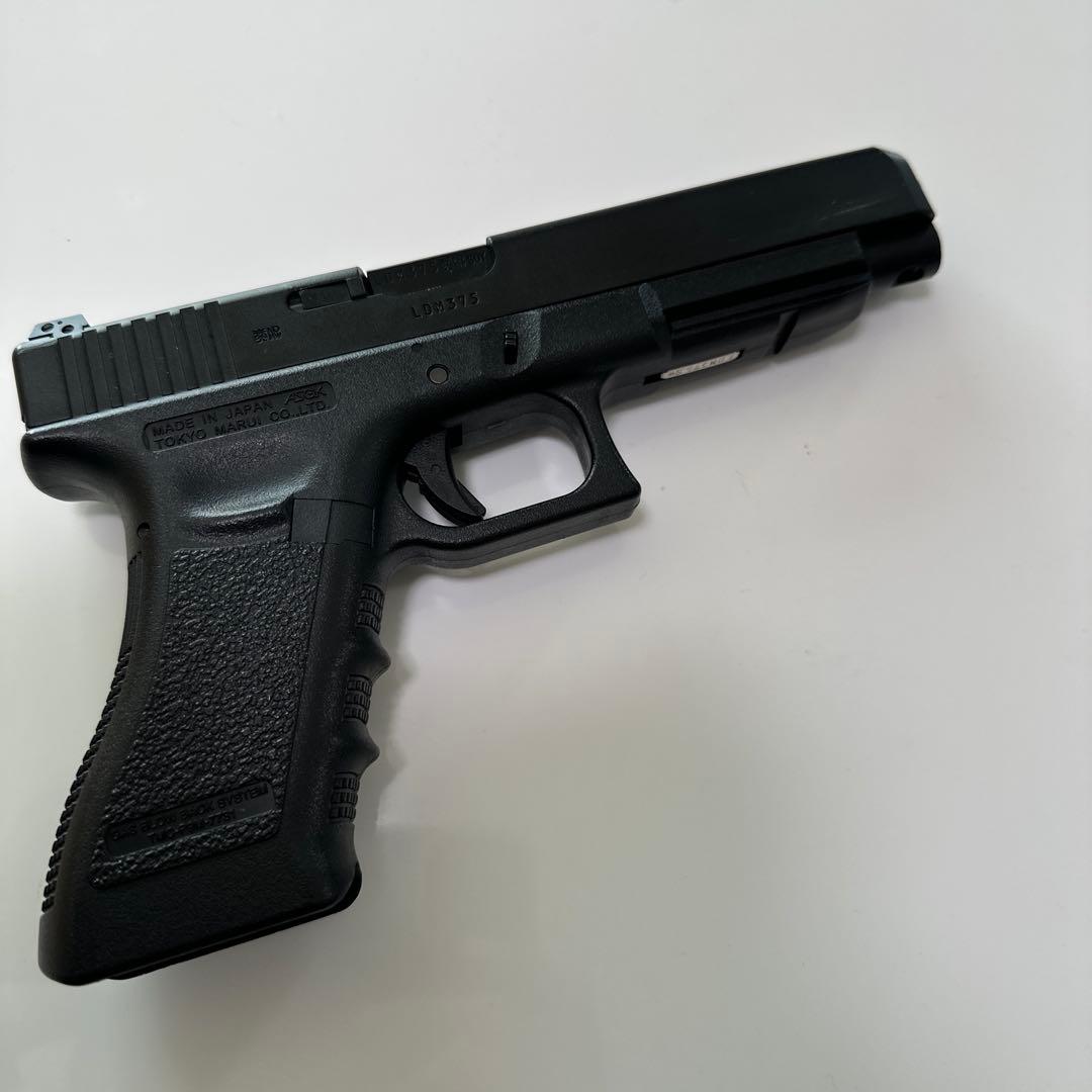 Glock 34 ガスガン ブラック 3マガジン付き
