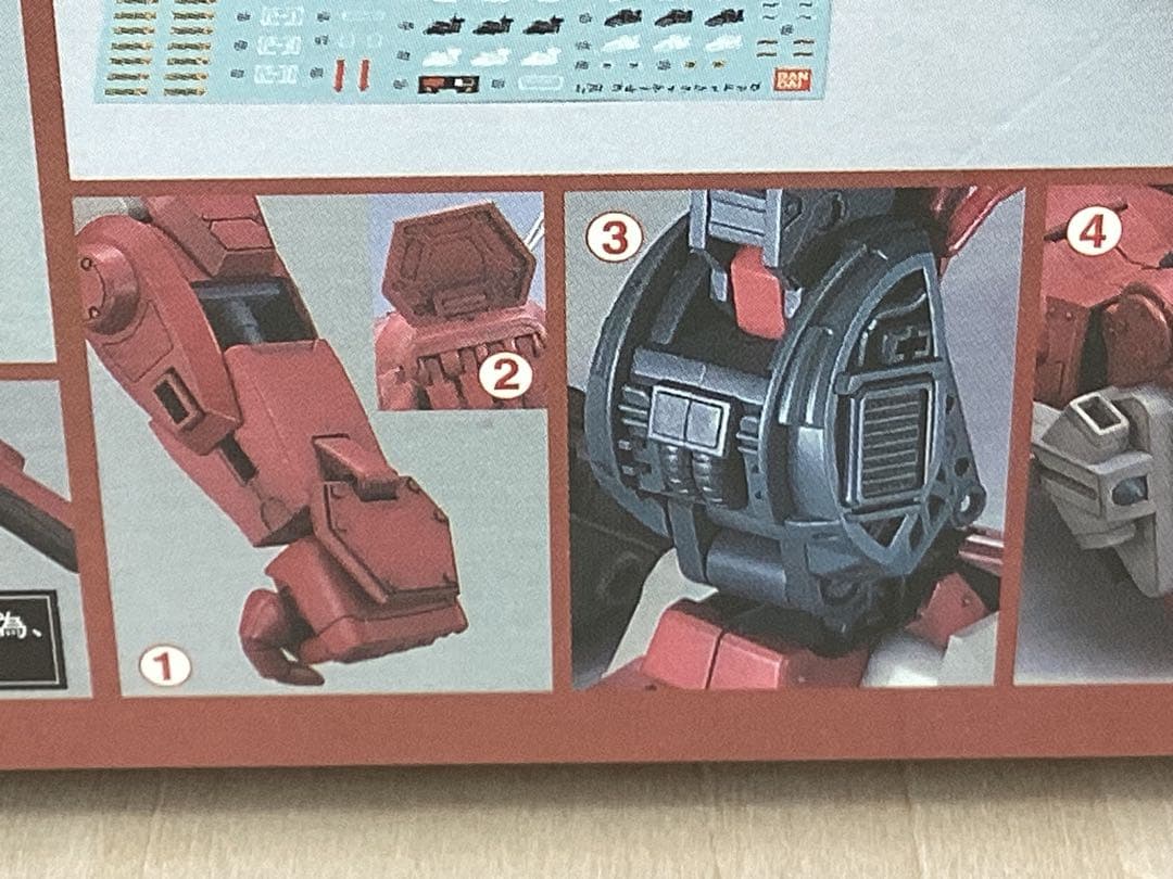 バンダイ　1/20 ブルーティッシュドッグ　　完全未開封品