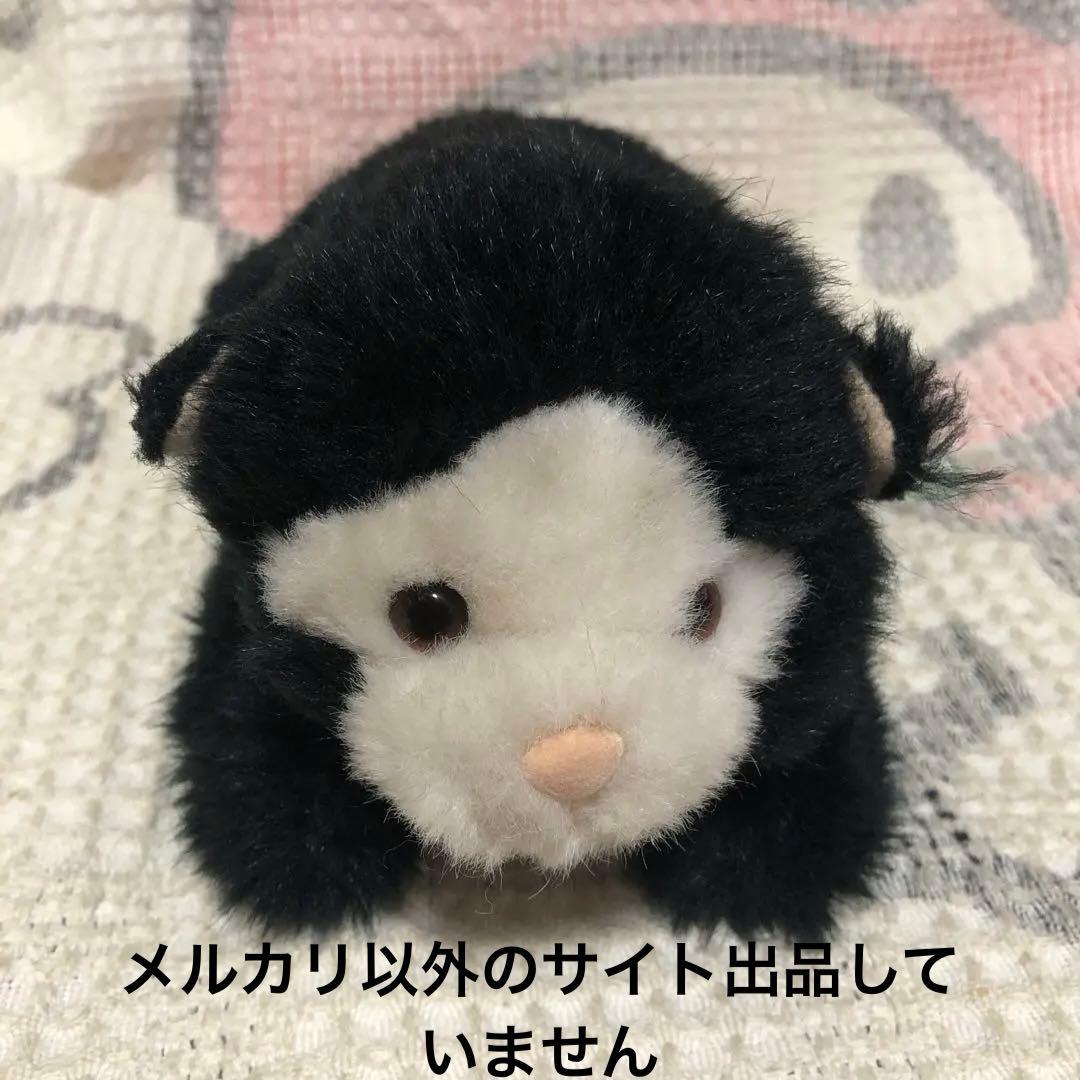 モンスイユ　黒猫　ぬいぐるみ　日本製　中古品