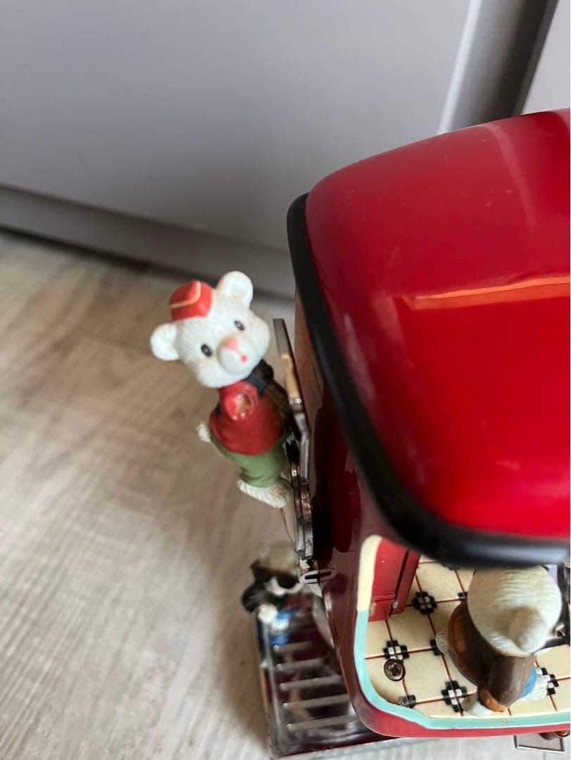 アメリカビンテージ光って動くコカコーラソーダショップミュージックボックス1991