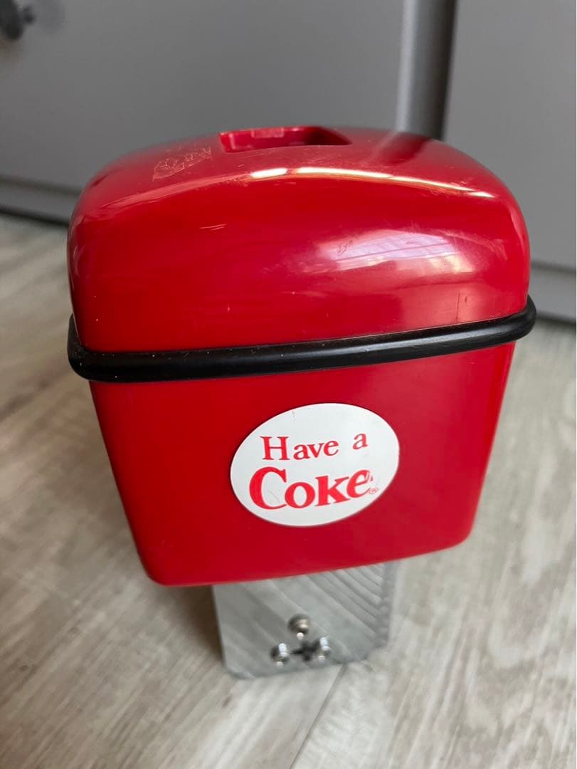 アメリカビンテージ光って動くコカコーラソーダショップミュージックボックス1991