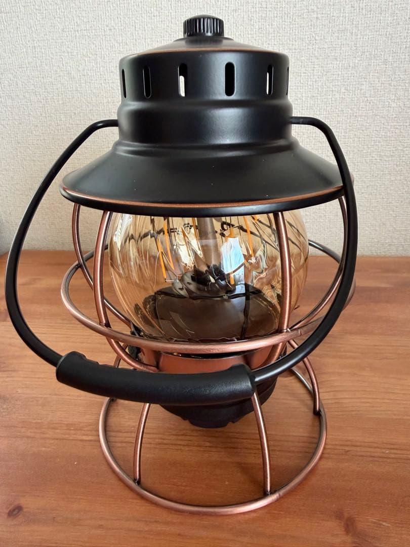 BAREBONES ベアボーンズ　レイルロード ランタン LED　ブロンズ