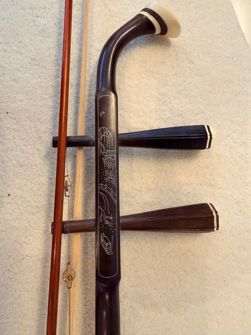 扱いやすい二胡 初級者から中級者向け　紅木　優しい音色