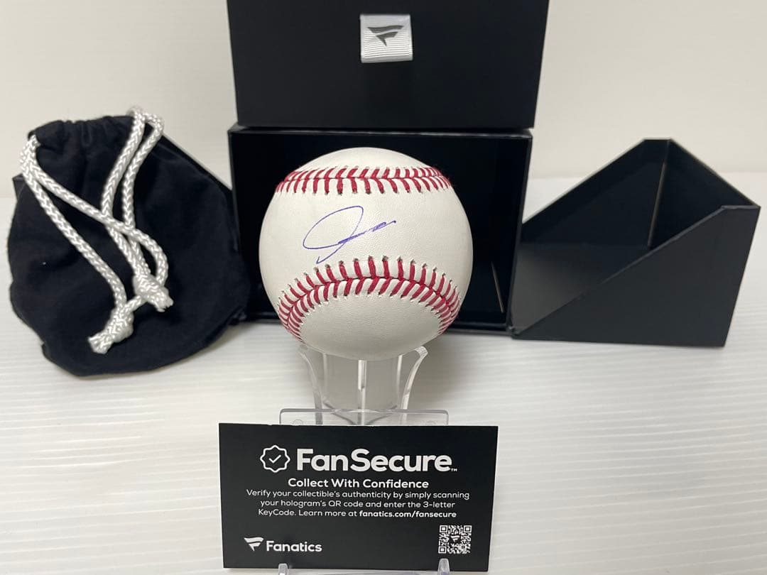 今永昇太　直筆サインボール Fanatics & MLB 公式ホログラム付き