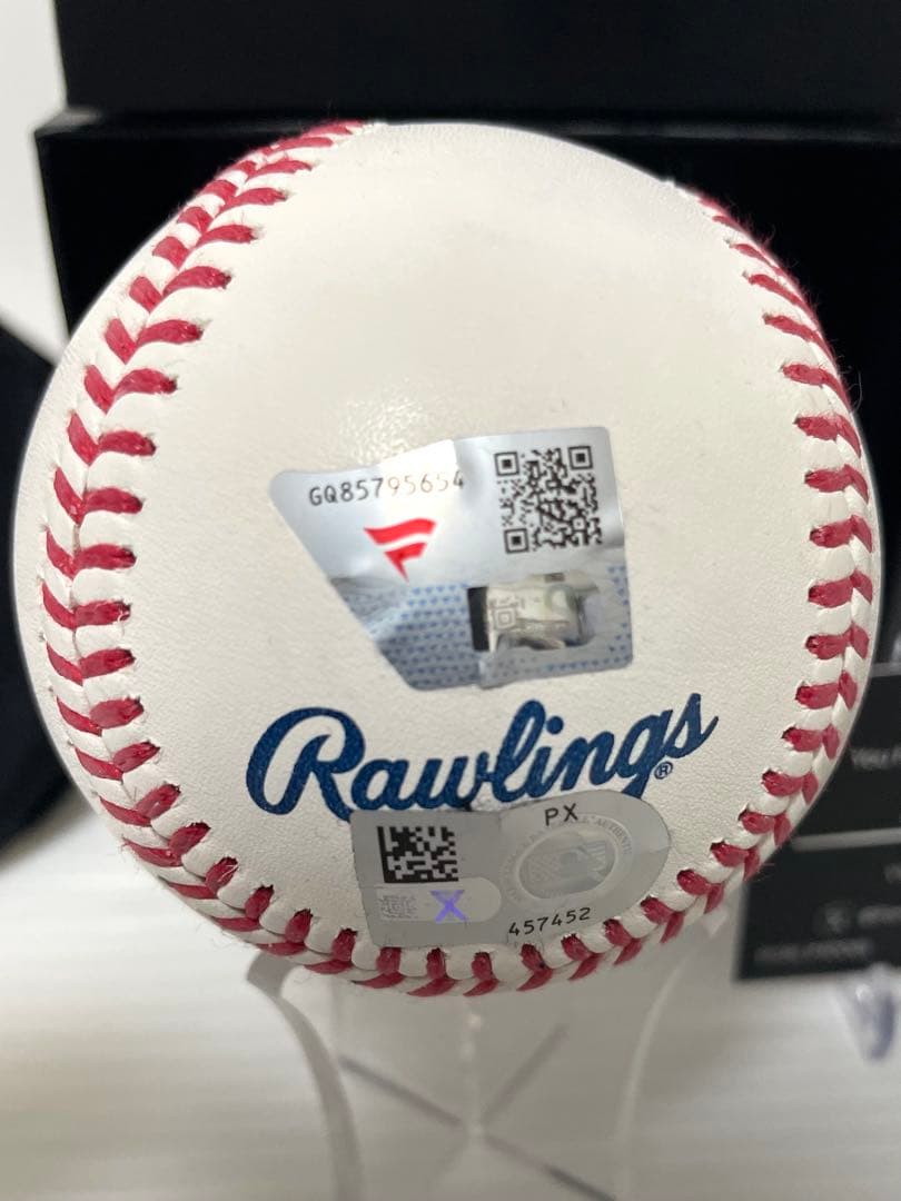 今永昇太　直筆サインボール Fanatics & MLB 公式ホログラム付き